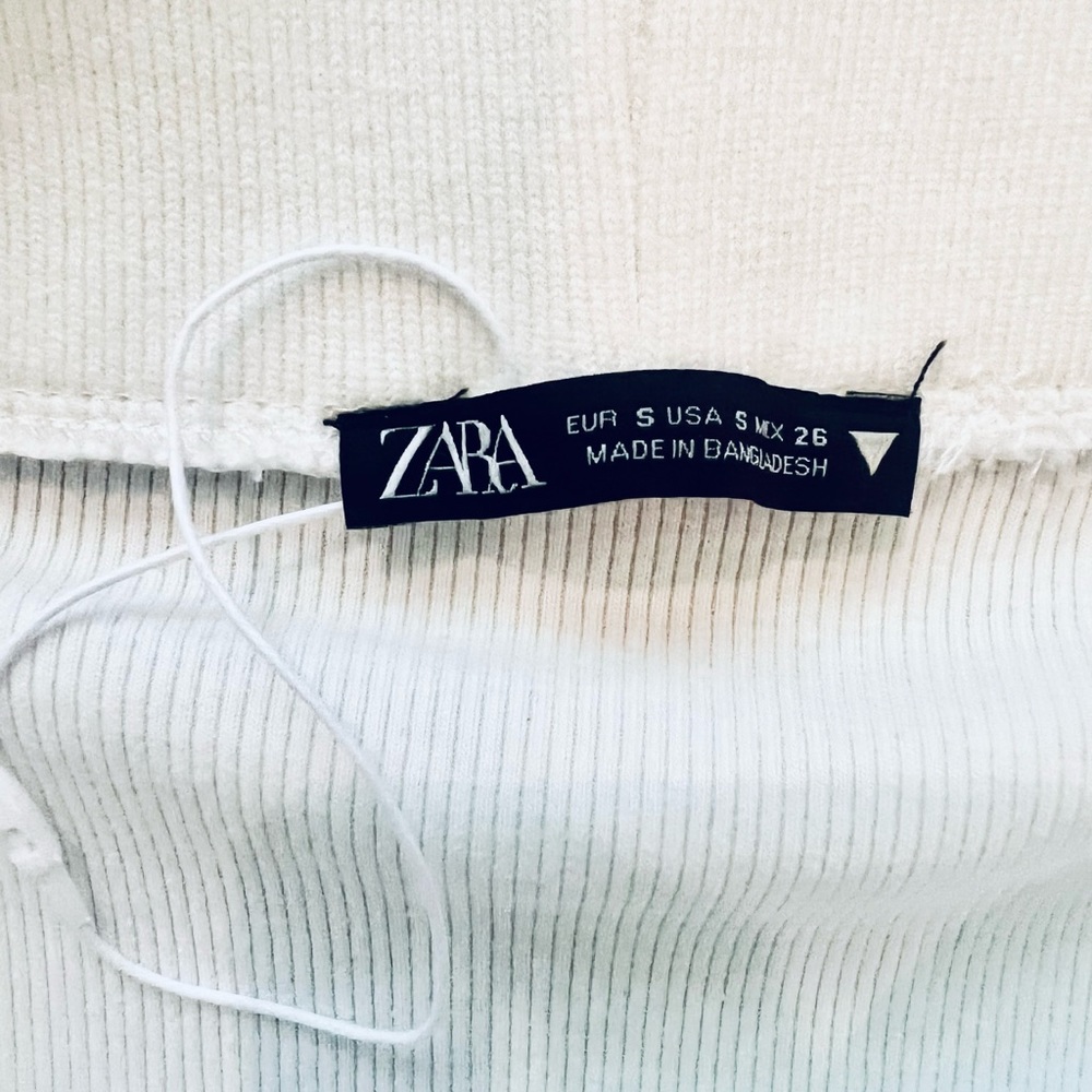Zara fitted maxi skirt size S body con NWOT - Picture 5 of 6